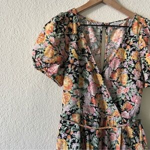 American Eagle Outfitters Romper - Pink, Yellow, Green